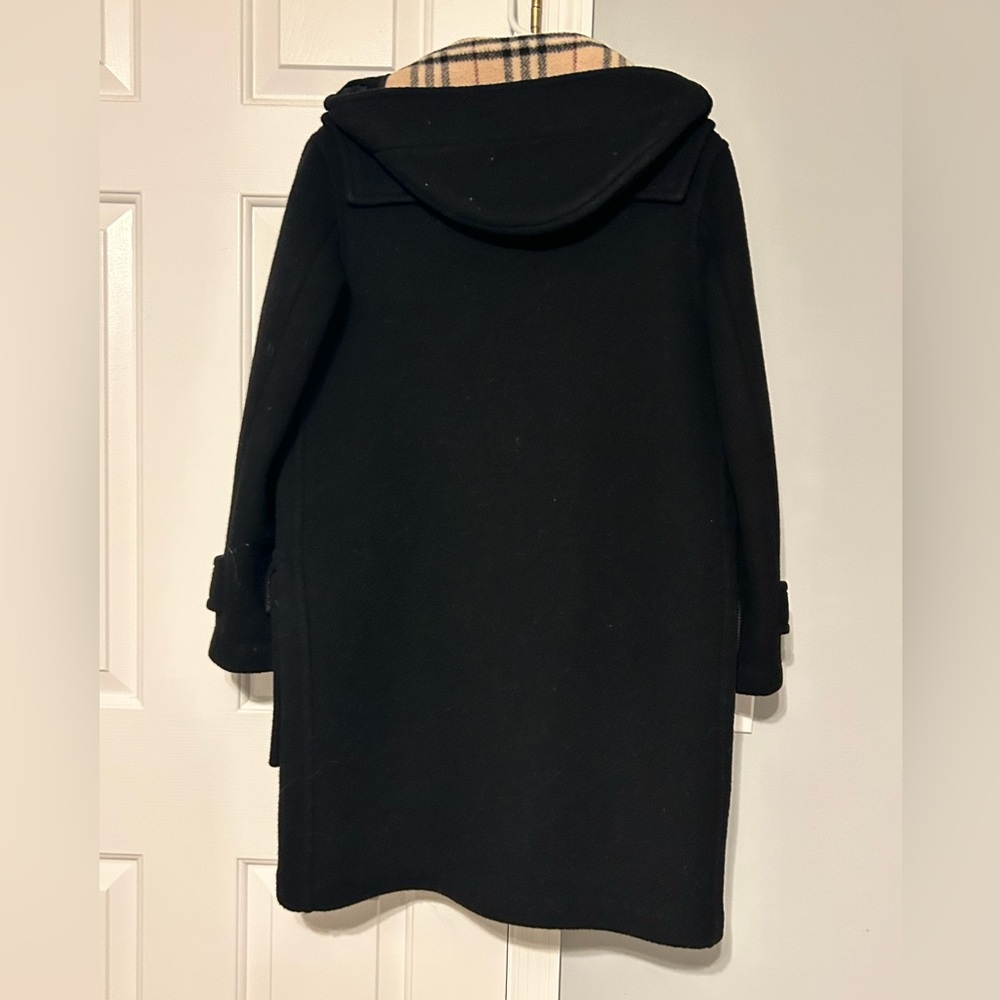 Burberry black duffle coat - Picture 3 of 8